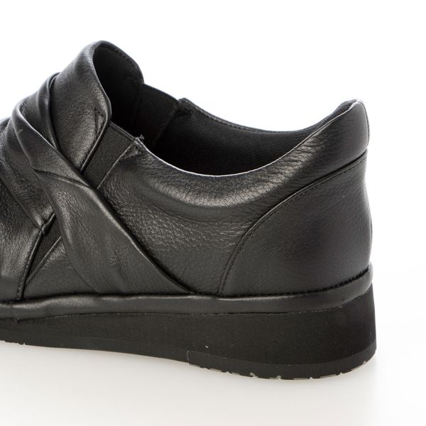 アトリエ（Atelier）/【3E】【防滑底】ドレープデザインスリッポンシューズ