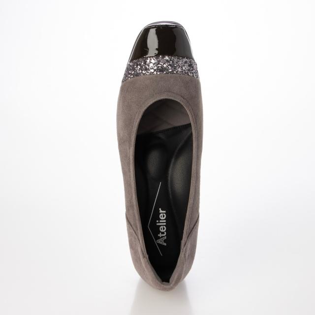 アトリエ（Atelier）/【3E】グリッターデザインパンプス