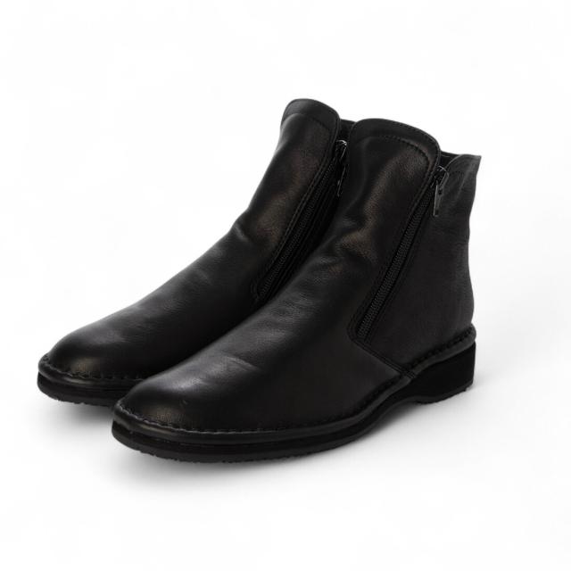 アトリエ（Atelier）/【3E】ダブルファスナーショートブーツ