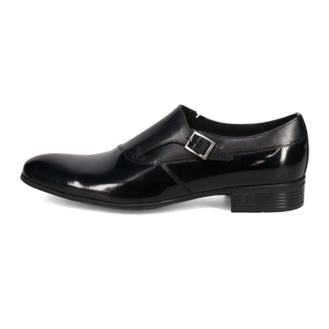 ランバン コレクション（LANVIN COLLECTION）/【LANVIN COLLECTION】異素材MIXフォーマルプレーンシングルモンクストラップ