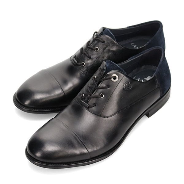 ランバン オン ブルー（LANVIN en Bleu）/アシンメトリーオックスフォード カジュアルシューズ