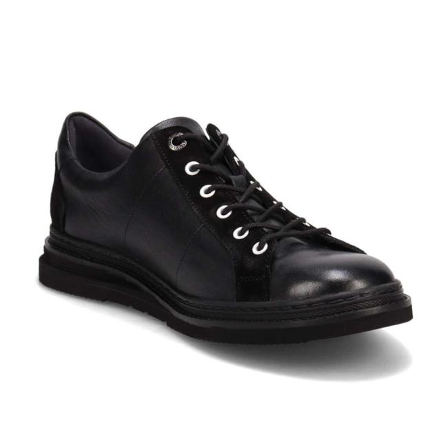 ランバン オン ブルー（LANVIN en Bleu）/LANVIN en Bleu　レースアップコンビネーションスニーカー_6