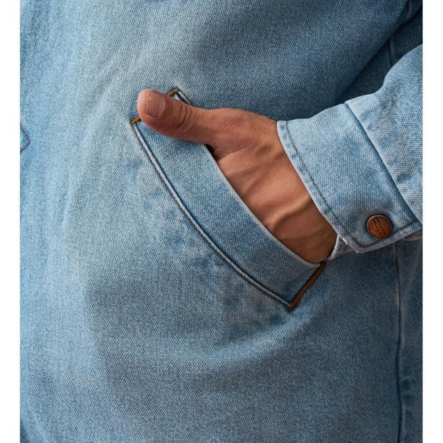 ラングラー（Wrangler）/【ユニセックス】【秋冬】 デニム ボアランチコート_9