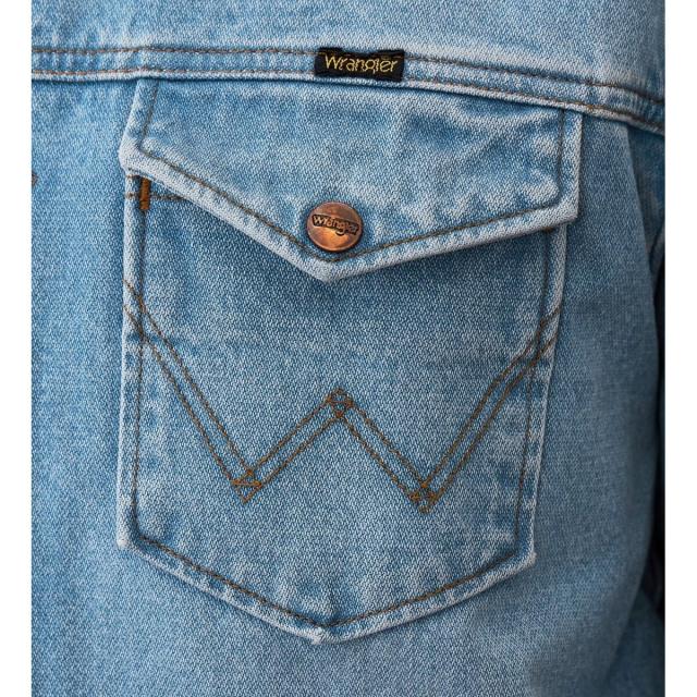 ラングラー（Wrangler）/【ユニセックス】【秋冬】 デニム ボアランチコート_10
