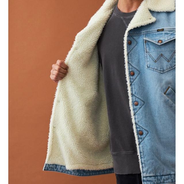 ラングラー（Wrangler）/【ユニセックス】【秋冬】 デニム ボアランチ