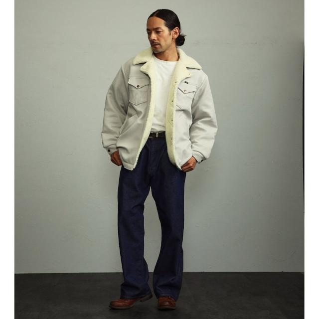 ラングラー（Wrangler）/【ユニセックス】【秋冬】 レザーライク ボア