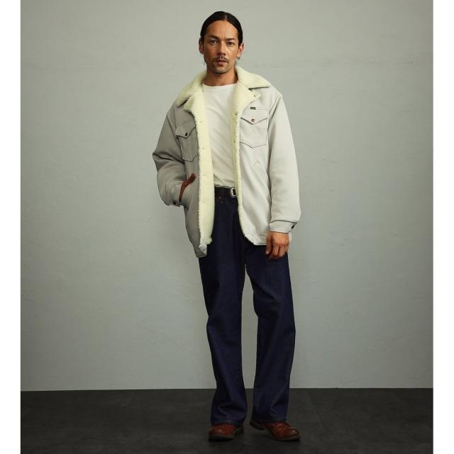 ラングラー（Wrangler）/【ユニセックス】【秋冬】 レザーライク ボア