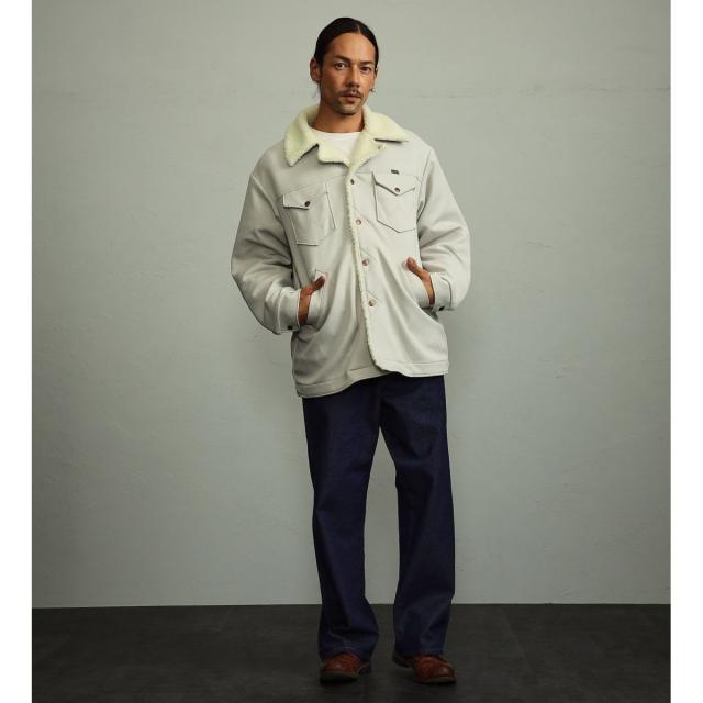 ラングラー（Wrangler）/【ユニセックス】【秋冬】 レザーライク ボア