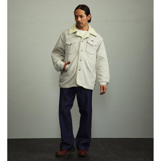 ラングラー（Wrangler）/【ユニセックス】【秋冬】 レザーライク ボア