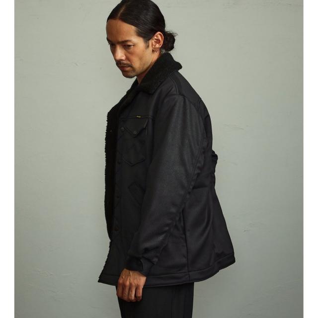 ラングラー（Wrangler）/【ユニセックス】【秋冬】 レザーライク ボア