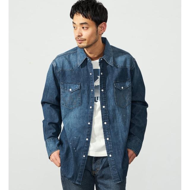 中古】E.YAZAWA 矢沢永吉 ボーリングシャツ スカシャツ オフィシャル