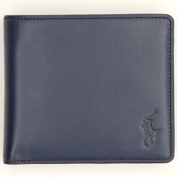 ポロ ラルフ 置き目レン（POLO RALPH LAUREN）/ポロ ラルフローレン 二つ折り紙入れ