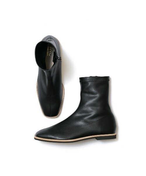 エマフランシス（Emma Francis）/スクエアトゥ ストレッチブーツ