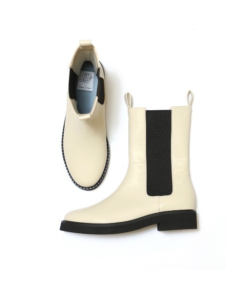 エマフランシス（Emma Francis）/ラウンドトゥ サイドゴア ブーツ