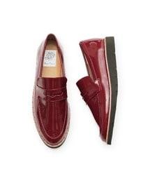 エマフランシス（Emma Francis）/スタッズピース シボエナメル ローファー