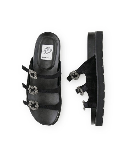 エマフランシス（Emma Francis）/フラット トリプルベルトサンダル