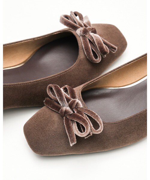 NEW】エマフランシス（Emma Francis）/ダブルリボン 3cm パンプス
