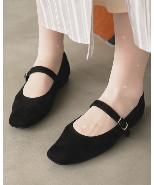 【美品】エマフランシス　メリージェーン　フラットパンプス22センチ エマフランシス（Emma Francis）/フラット メリージェーン 【公式通販】