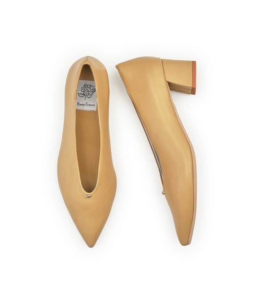 エマフランシス（Emma Francis）/4．5cmヒール ハイバン ゴールドモチーフ パンプス_1