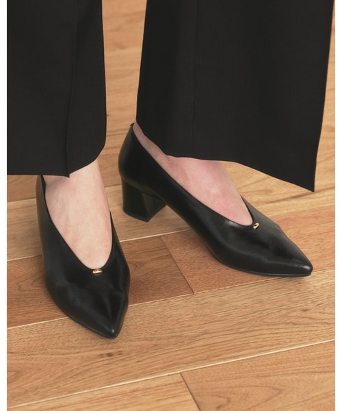 エマフランシス（Emma Francis）/4．5cmヒール ハイバン ゴールドモチーフ パンプス_18