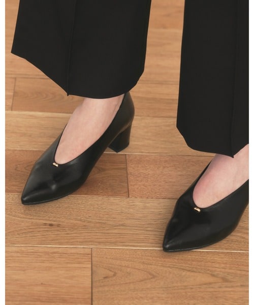 エマフランシス（Emma Francis）/4．5cmヒール ハイバン ゴールドモチーフ パンプス_19