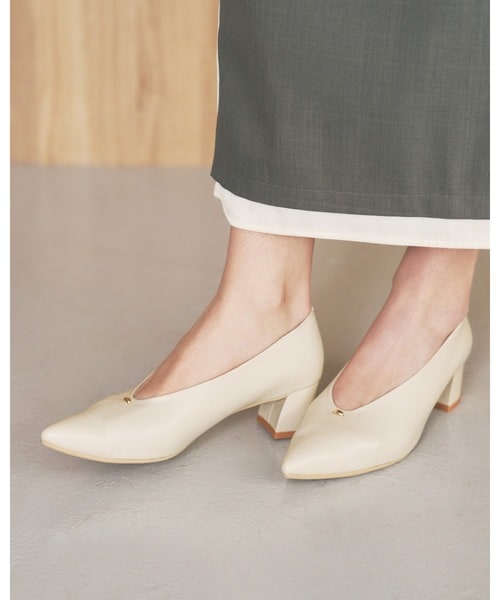 エマフランシス（Emma Francis）/4．5cmヒール ハイバン ゴールドモチーフ パンプス_7