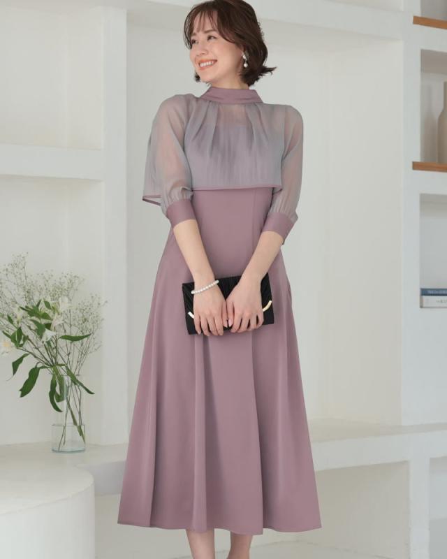 プレフェリール（PREFERIR）/ボレロ付ワンピース(２点セット)