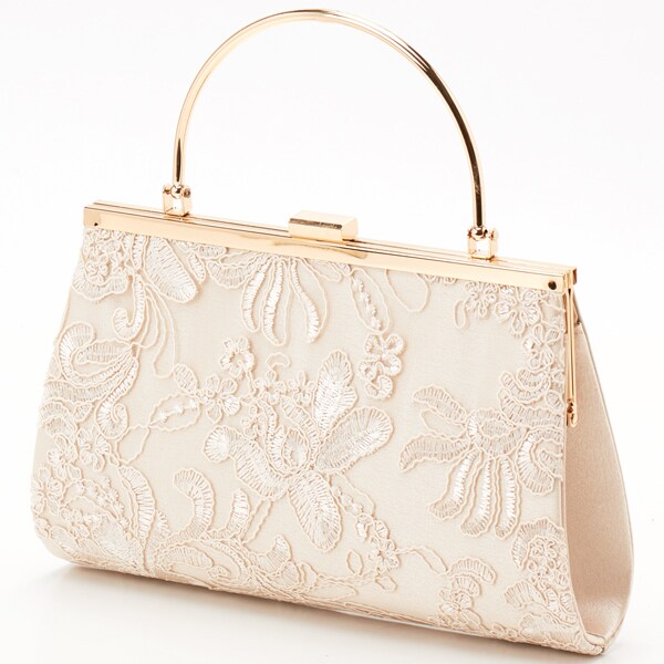 プレフェリール（PREFERIR）/刺繍レースクラッチBAG の通販は 6,490円