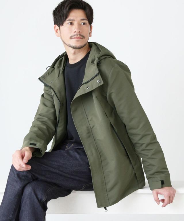 4色 綿ジャケット マウンテンパーカー 綿コートメンズ Q555 SHIPS｜SHIPS any: ユーティリティー ZIPポケット 中綿