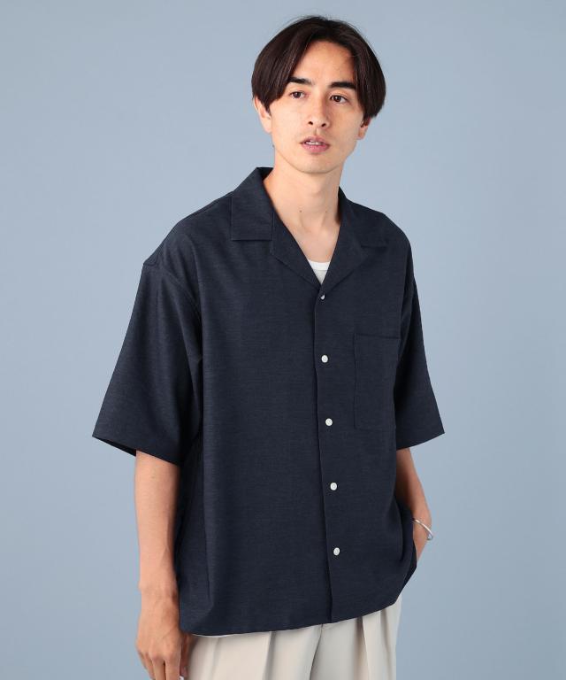 スプートニクス/＜SLICK＞フラッカーサ タンブラーワイドオープンカラーシャツ