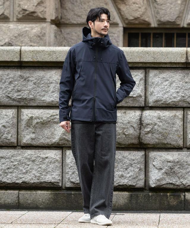 スプートニクス（SPUTNICKS）/4wayストレッチ撥水マウンテンパーカー