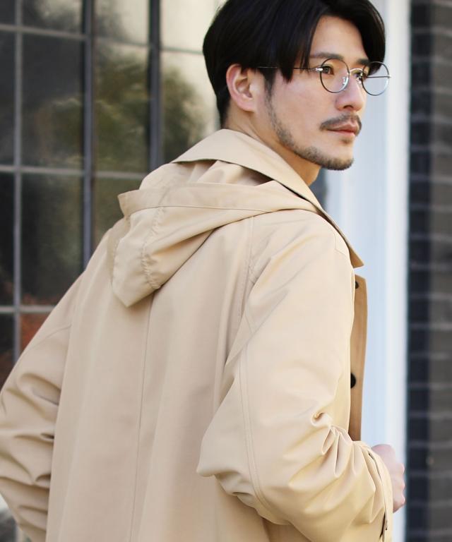 スプートニクス/フード脱着ステンカラーコートの通販はau PAY