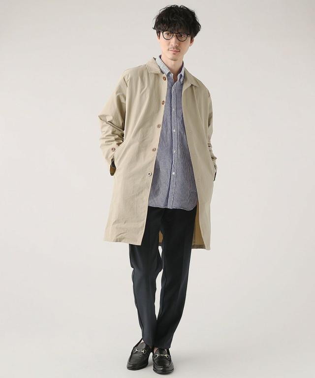 スプートニクス/＜ALLOWED TO UNFOLD＞日本製オックスストライプボタンダウン長袖シャツ_4