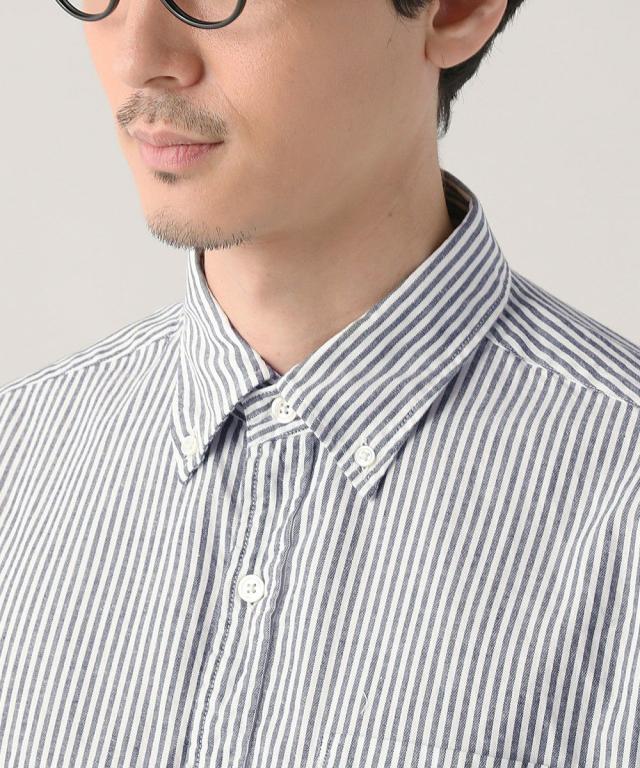 スプートニクス/＜ALLOWED TO UNFOLD＞日本製オックスストライプボタンダウン長袖シャツ_13