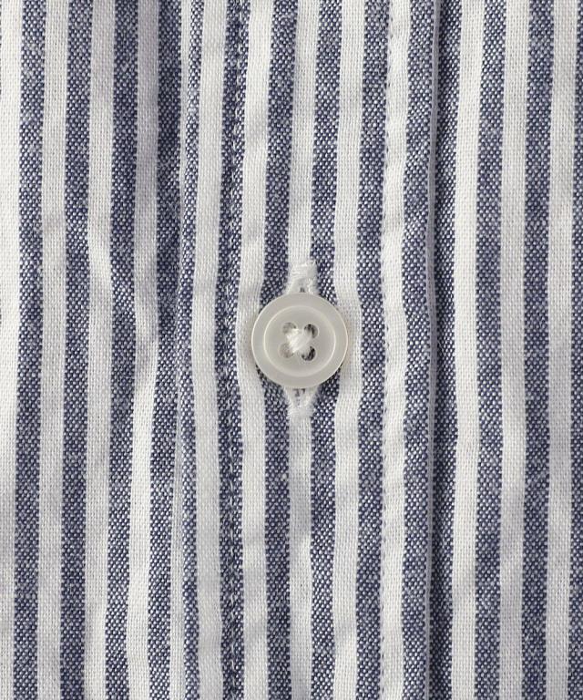 スプートニクス/＜ALLOWED TO UNFOLD＞日本製オックスストライプボタン