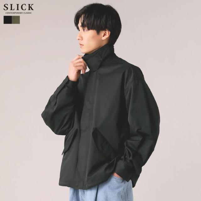 スプートニクス/＜SLICK＞ミリタリーツイルユーティリティショートブルゾン_3