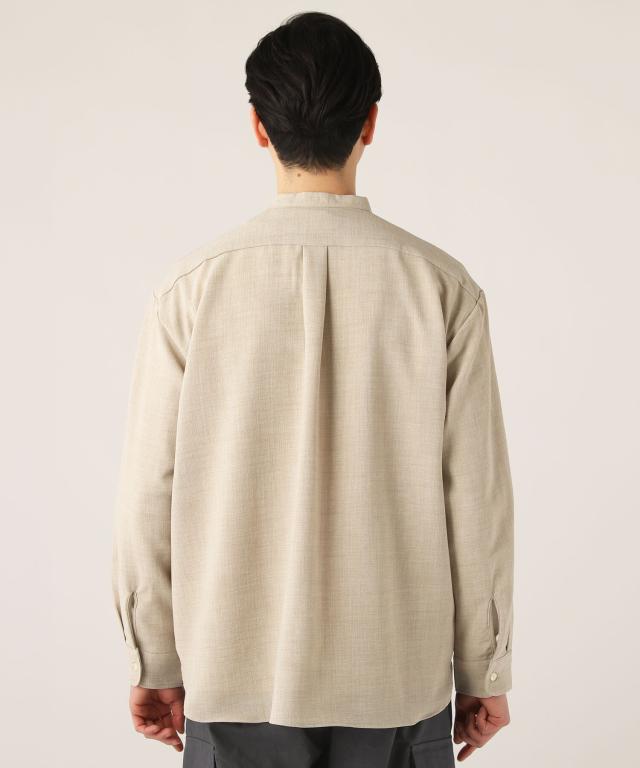 スプートニクス（SPUTNICKS）/＜ALLOWED TO UNFOLD＞TECHキャンバスワイドレギュラー長袖シャツ_18