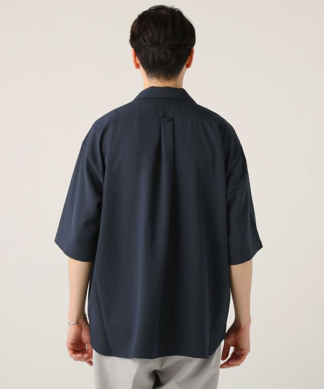スプートニクス（SPUTNICKS）/＜ALLOWED TO UNFOLD＞テックワイドオックス半袖レギュラーシャツ_10