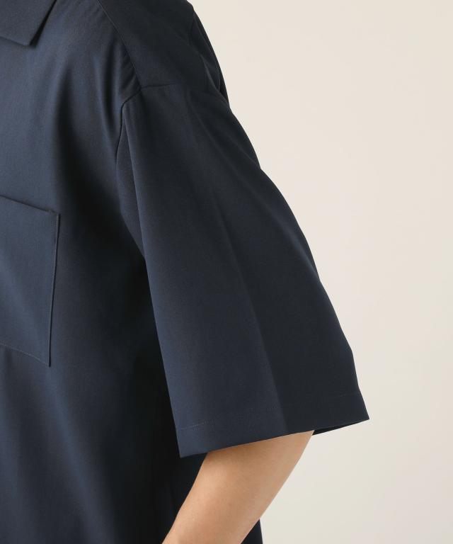 スプートニクス（SPUTNICKS）/＜ALLOWED TO UNFOLD＞テックワイドオックス半袖レギュラーシャツ_12