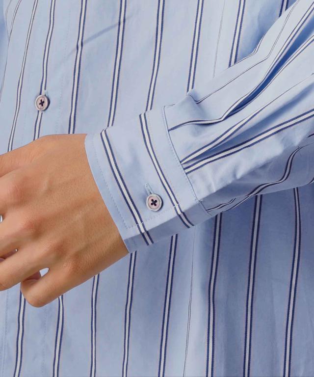 スプートニクス（SPUTNICKS）/＜SLICK＞ドビーストライプバンドカラー