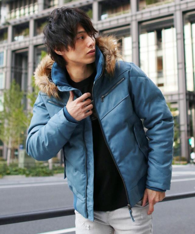 スプートニクス（SPUTNICKS）/WET−PU(R)ダウンミックスジャケットの