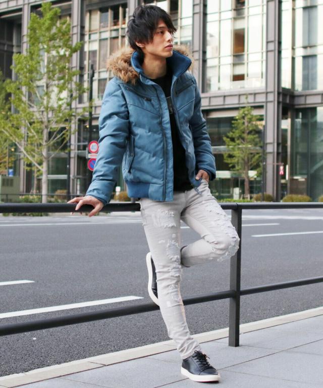 スプートニクス（SPUTNICKS）/WET−PU(R)ダウンミックスジャケットの