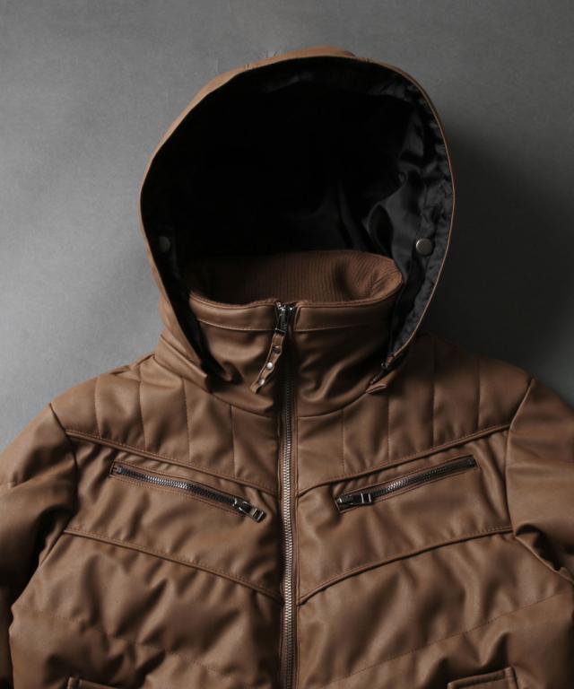 スプートニクス（SPUTNICKS）/WET−PU(R)ダウンミックスジャケットの