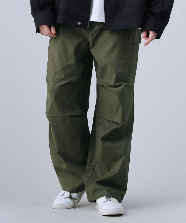 スプートニクス（SPUTNICKS）/＜Audience＞バックサテンM−65　US ARMYカーゴイージーパンツ