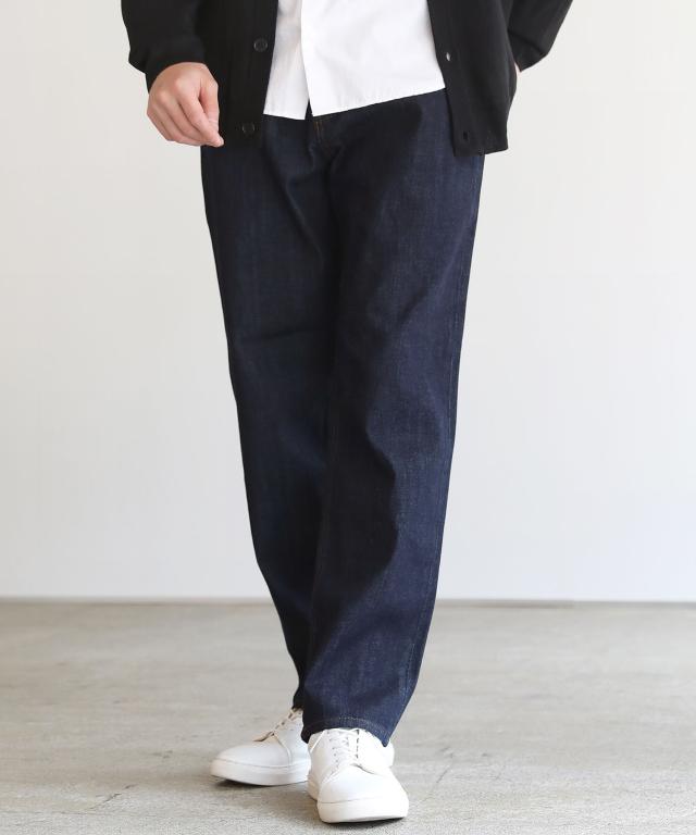 スプートニクス（SPUTNICKS）/インディゴ/ホワイト 10．5ozテーパードデニムパンツ