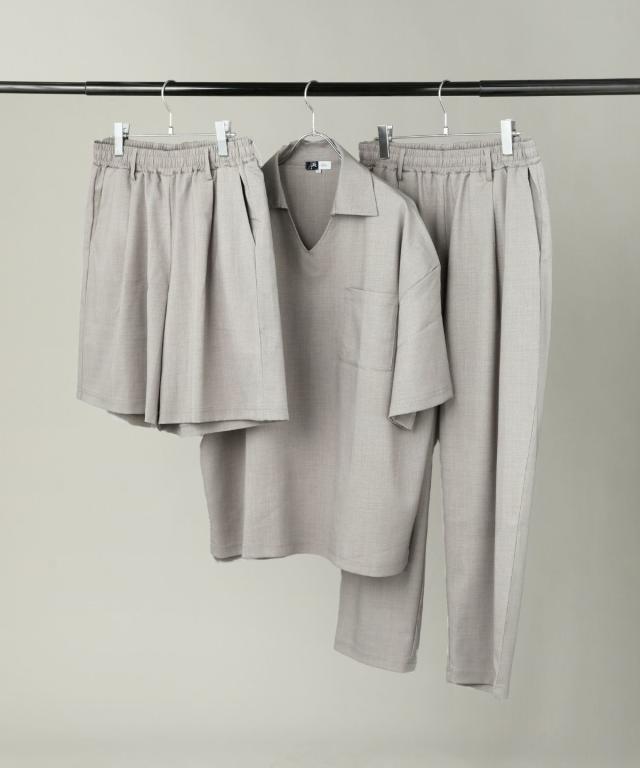 スプートニクス（SPUTNICKS）/【3点セットアップ】接触冷感リネン