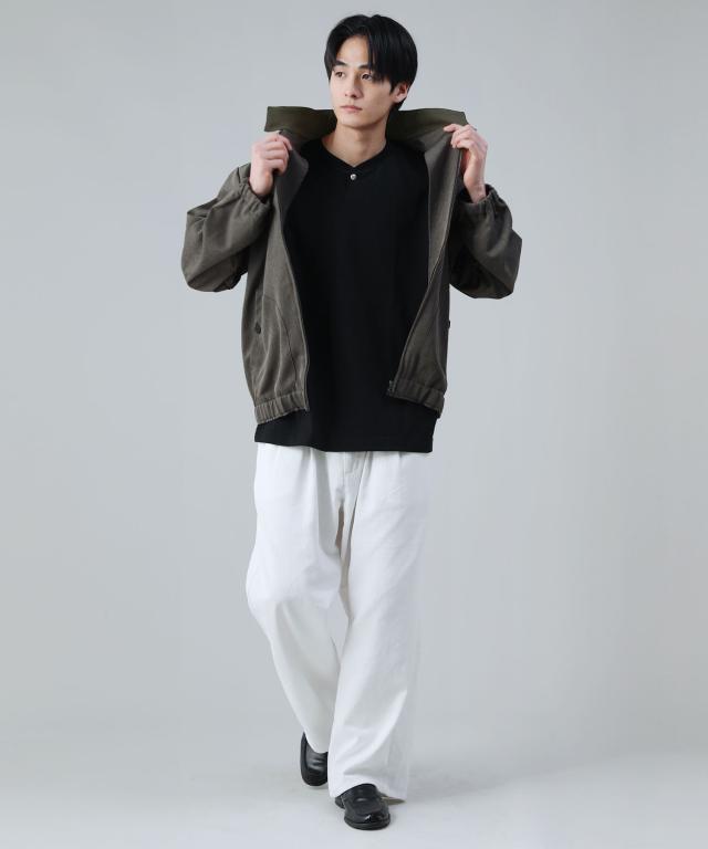 スプートニクス（SPUTNICKS）/日本製Naturemier（ナチュレミア）TECHレトロへリンボンハリントンジャケットの通販は