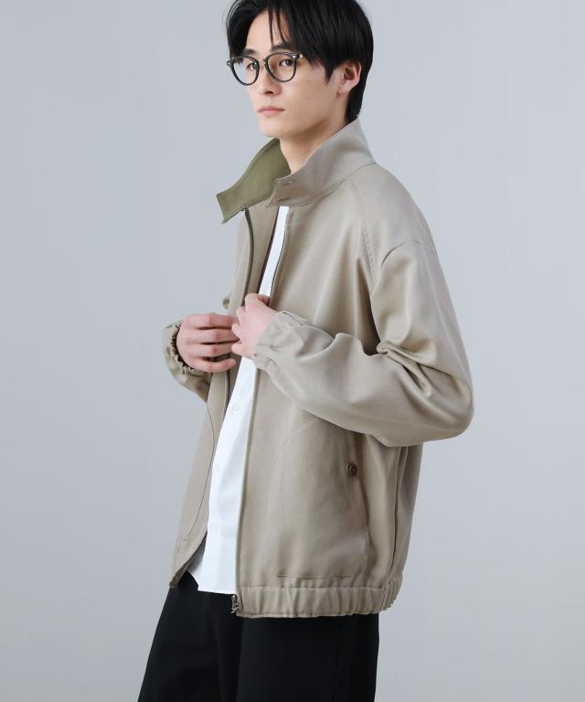 スプートニクス（SPUTNICKS）/日本製Naturemier（ナチュレミア）TECHレトロへリンボンハリントンジャケットの通販は