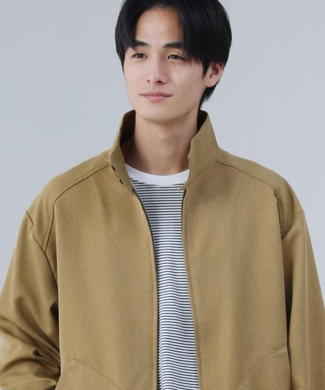 スプートニクス（SPUTNICKS）/日本製Naturemier（ナチュレミア）TECHレトロへリンボンハリントンジャケットの通販は