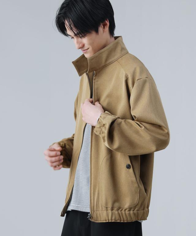 スプートニクス（SPUTNICKS）/日本製Naturemier（ナチュレミア）TECHレトロへリンボンハリントンジャケットの通販は